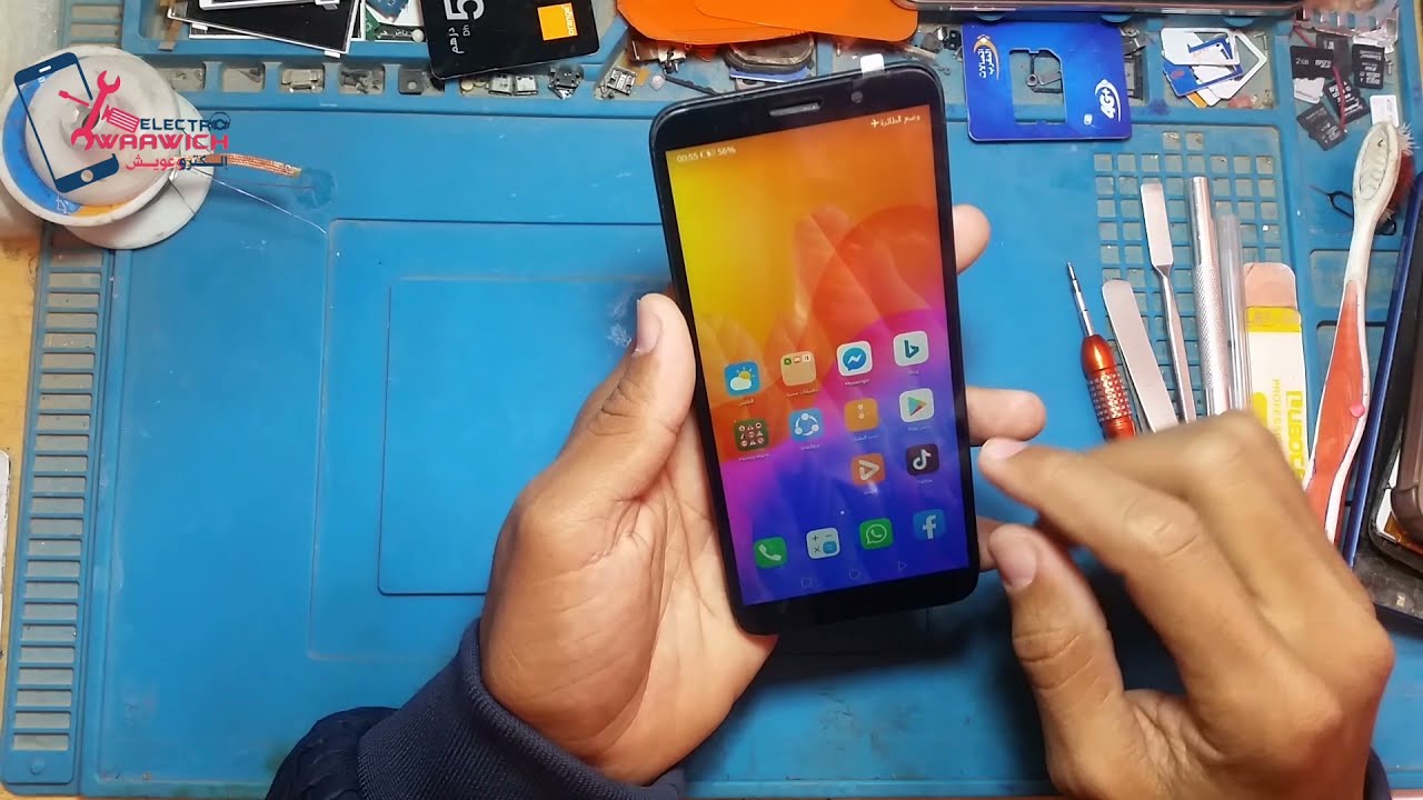 huawei y5p lcd replacement تغيير شاشة هواوي