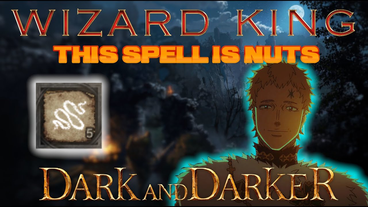 Wizard King | RUINS RUINER | Dark and Darker | Wizard Gameplay