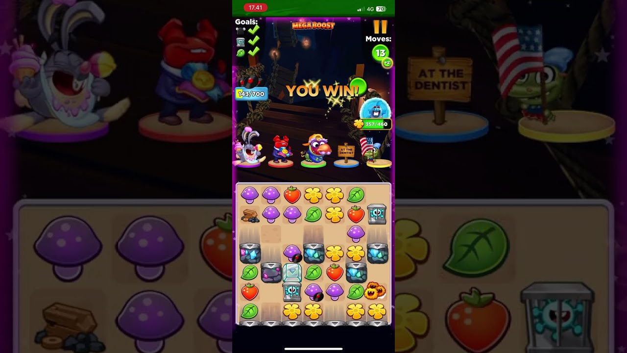 Best Fiends Mega Boost 8 Minutes #1 & Slimy Heist #45