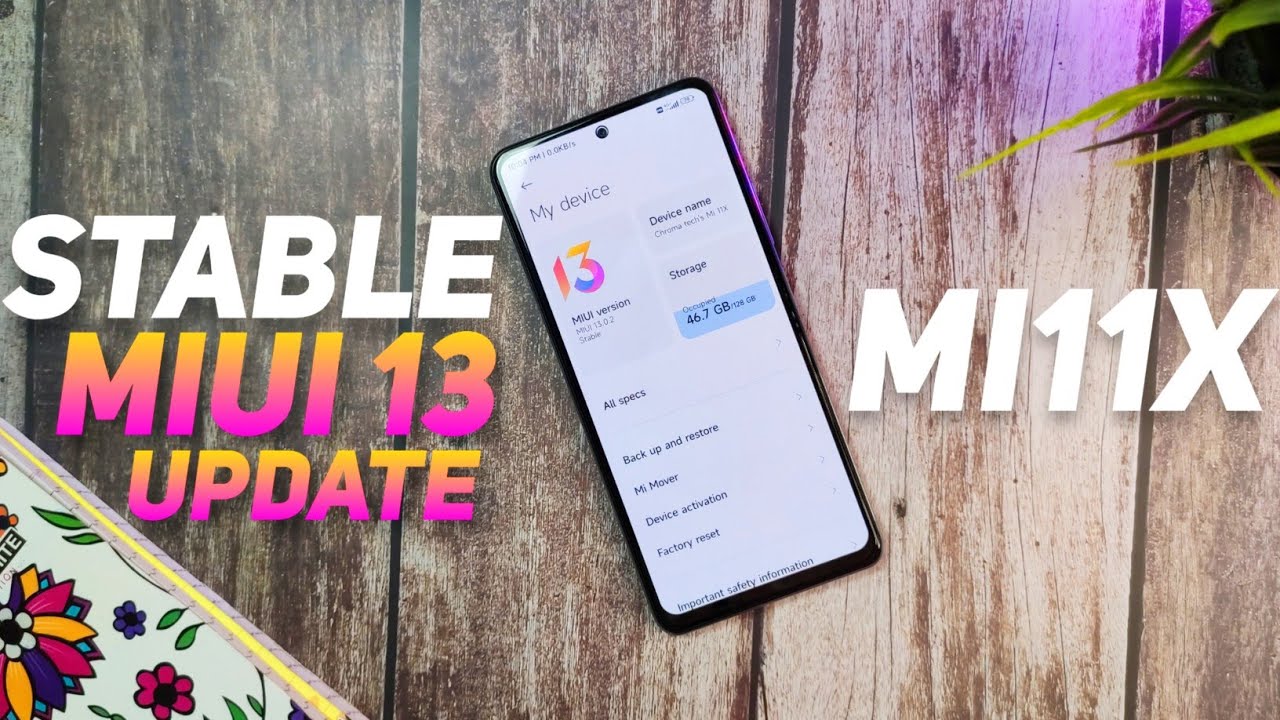 OFFICIAL MIUI 13.0.2 A12 Stable Update impressions on Mi11X Poco F3 ⚡⚡