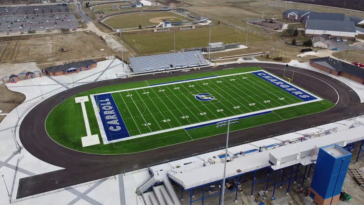 New Carroll High School Football Stadium Progress