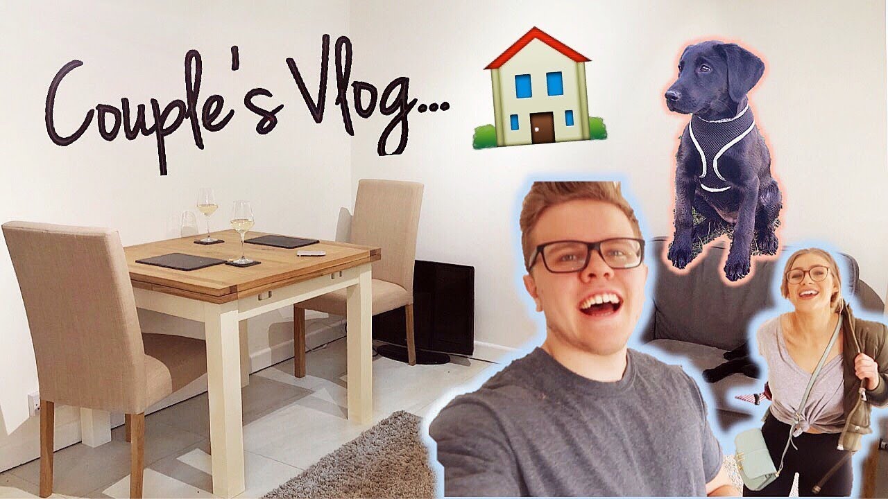 NEW KITCHEN FURNITURE & SHOPPING FOR OUR PUPPY | Couple's Vlog