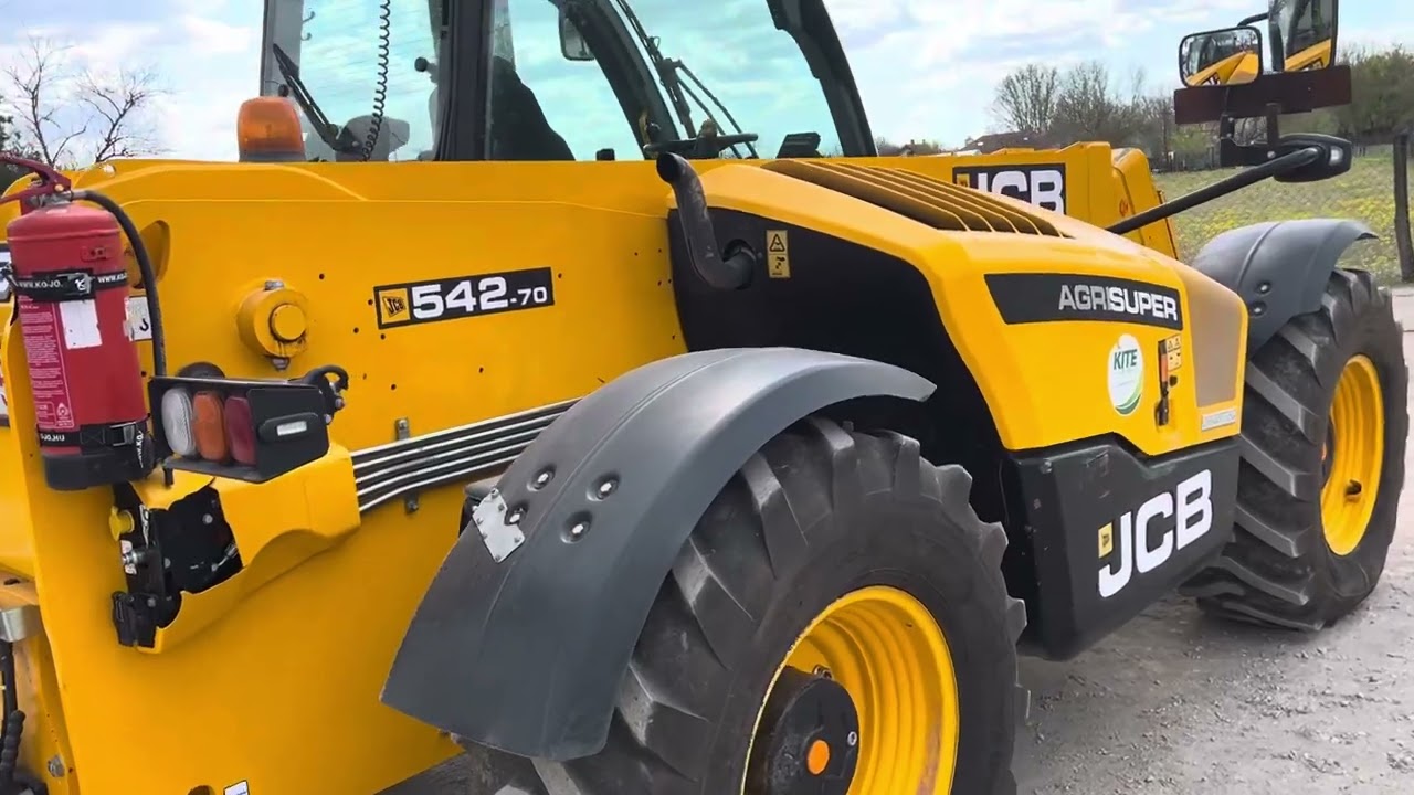 Jcb 542-70 AgriSuper teleszkópos rakodó