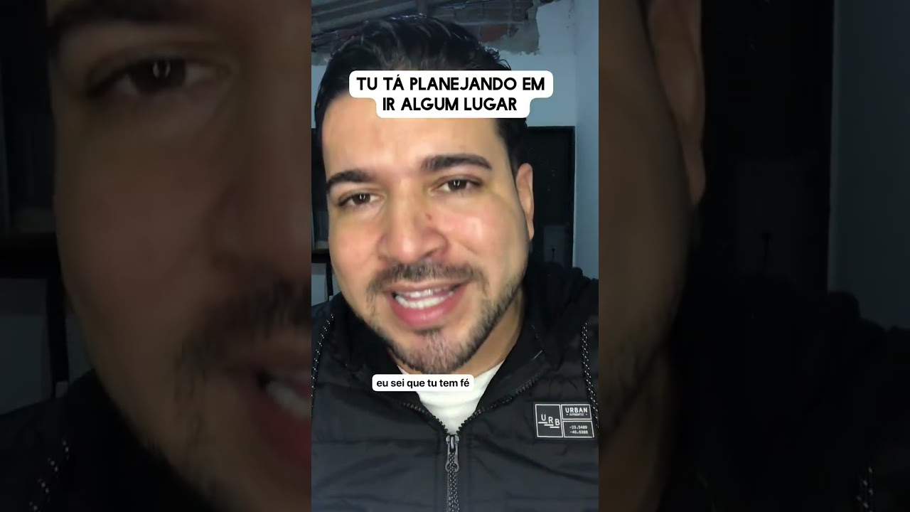 Tu tá planejando ir em algum lugar 