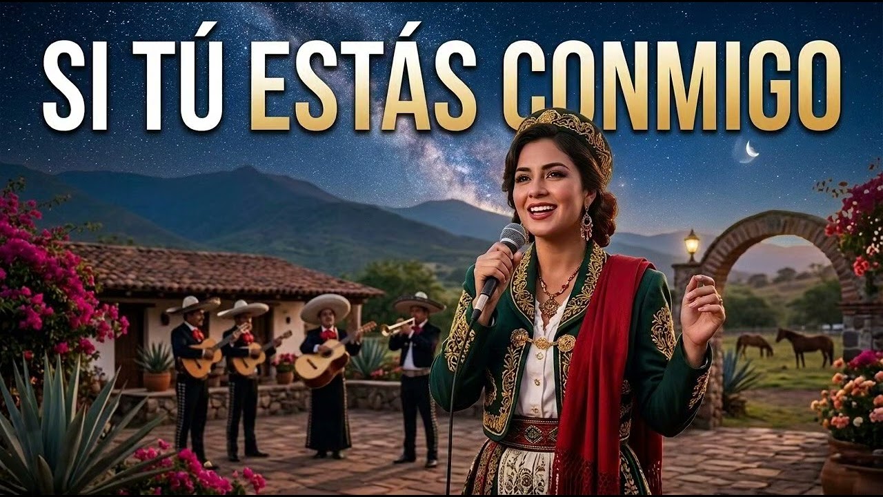 Si Tú Estás Conmigo ❤️🎶 | Ranchera Romántica de Amor Fiel