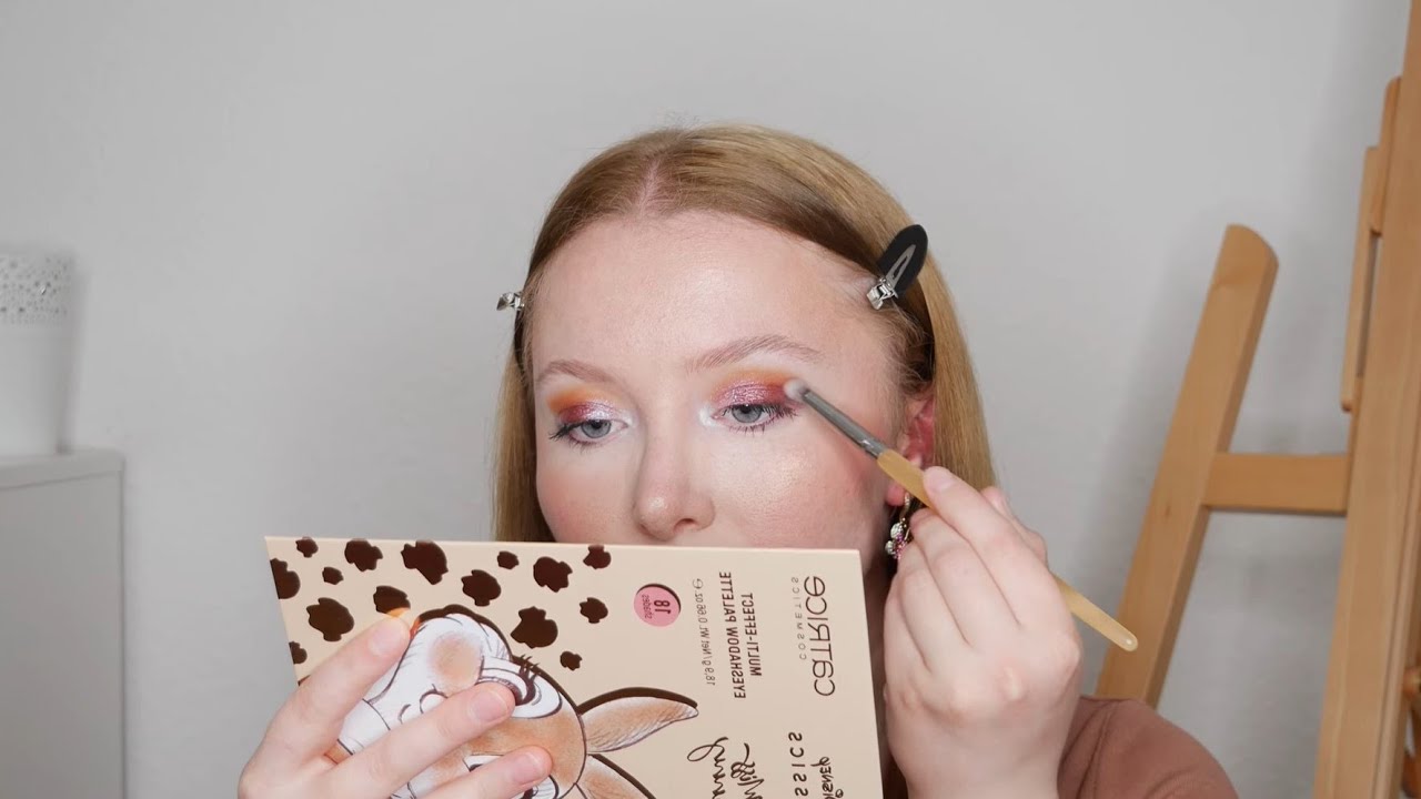 TUTORIAL: Catrice x Disney LIMITED EDITION miss bunny eyeshadow palette | sincirenely
