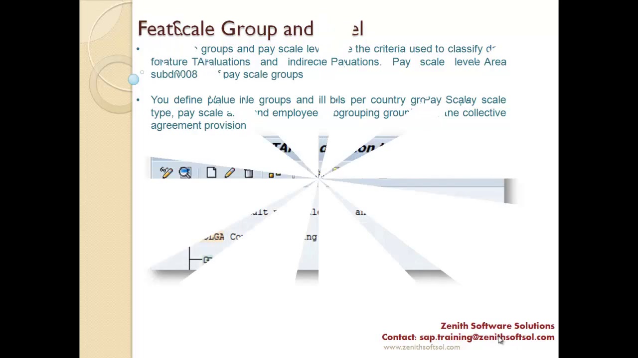 32  Configuration of Pay Scale Structure and Feature TARIF