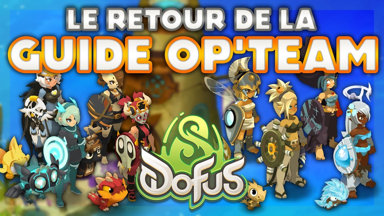 LE RETOUR DE LA GUIDE OP'TEAM - Pr&eacute;paration des stuffs