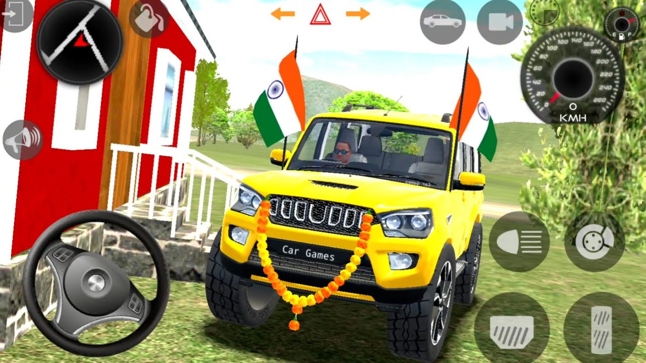 New Mahindra Scorpio Classic s11 Driving - Indian Cars _ Gadi Wala Game - Car Game Android Gameplay
