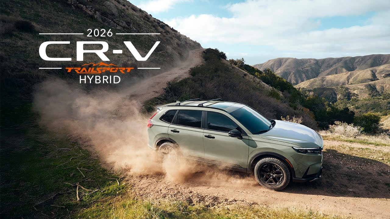 A Honda First is Revealed: 2026 Honda CR-V TrailSport Hybrid