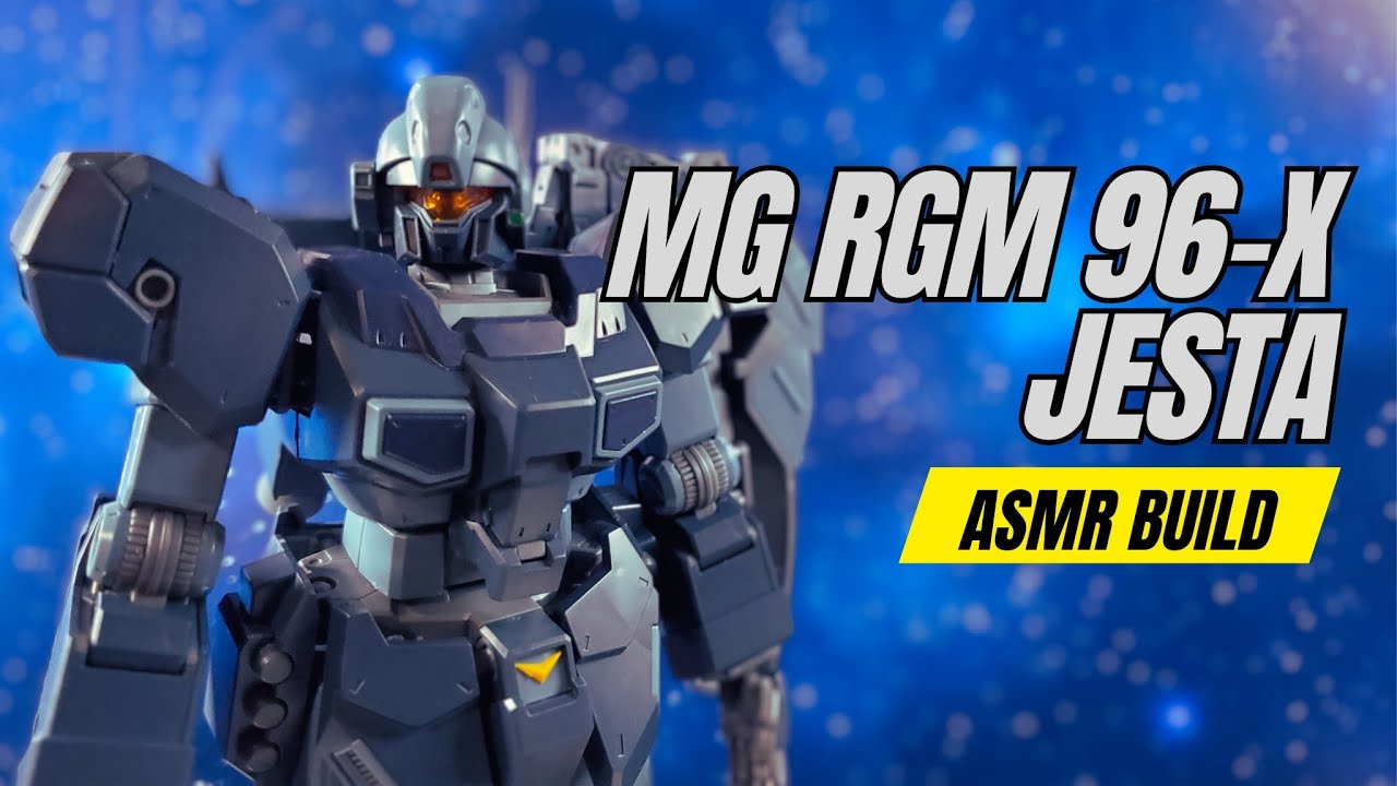 MG Jesta RGM-96X Complete ASMR Built
