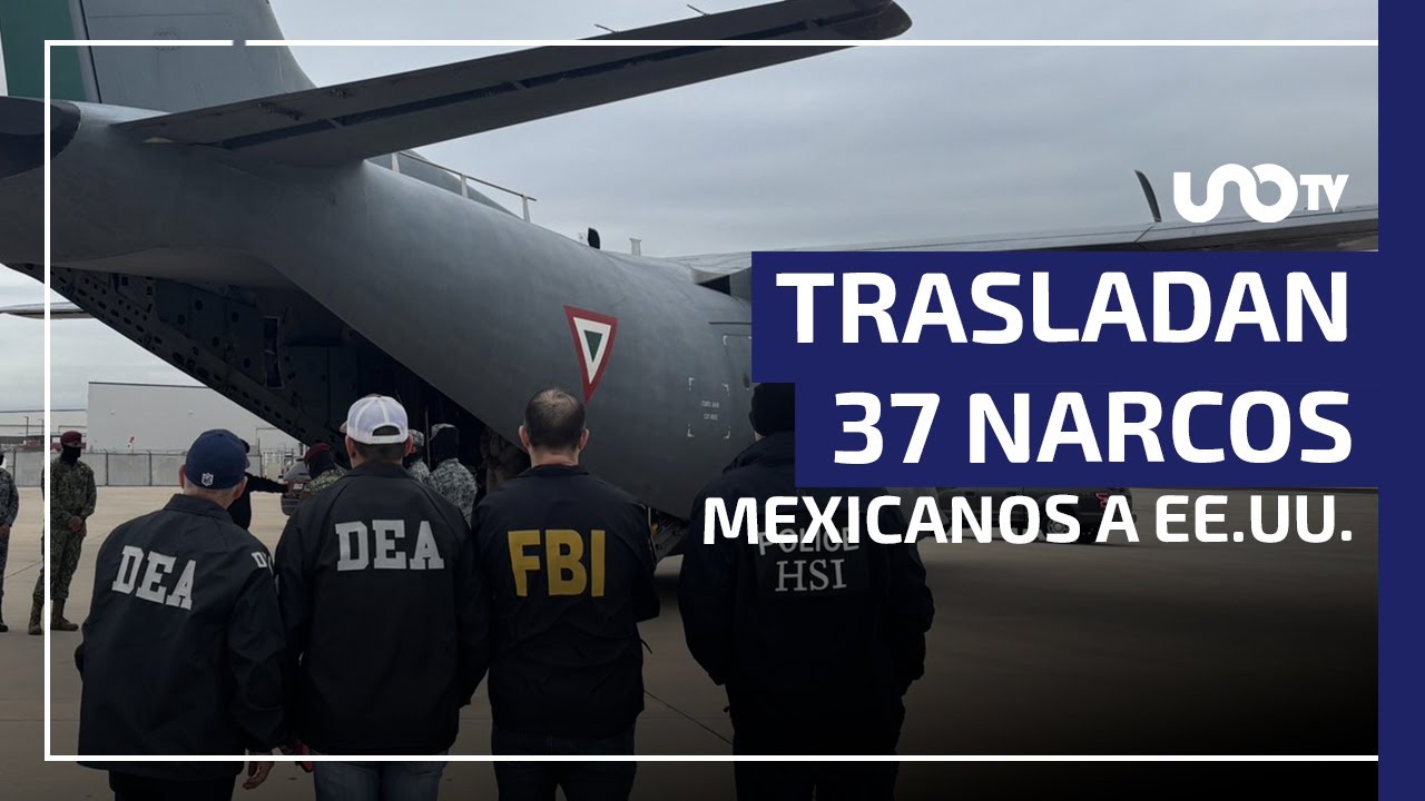 Con esta tercera entrega suman 92 criminales enviados a Estados Unidos.