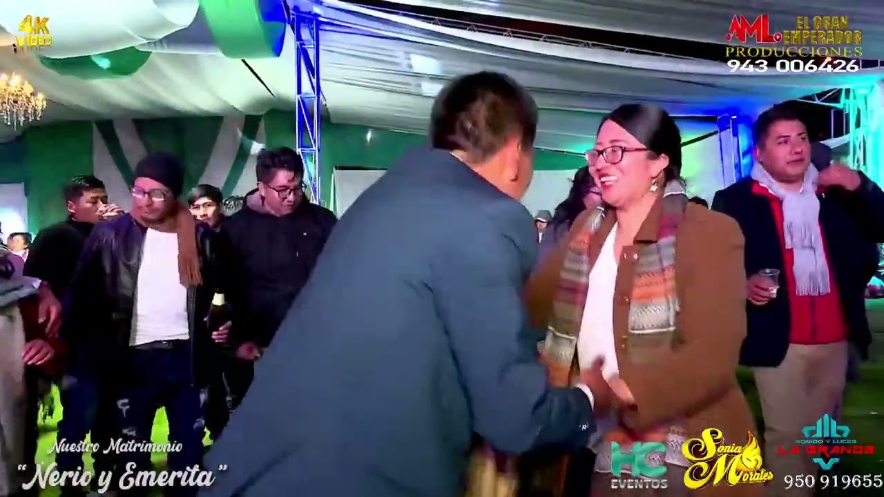Sonia Morales en la Boda de Nerio y Emerita en Ollachea 20 de julio