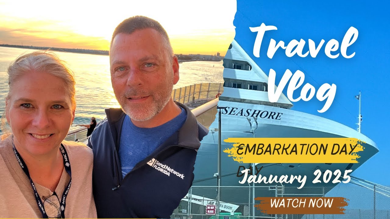 Day 1 Embarkation Day on the MSC Seashore ep2