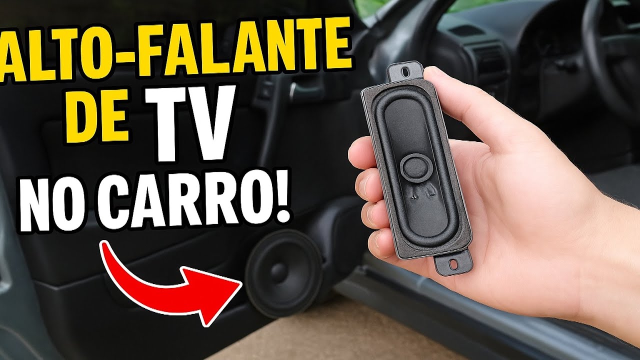 COMO FICA O SOM DE UM CARRO COM ALTO FALANTES DE TV?