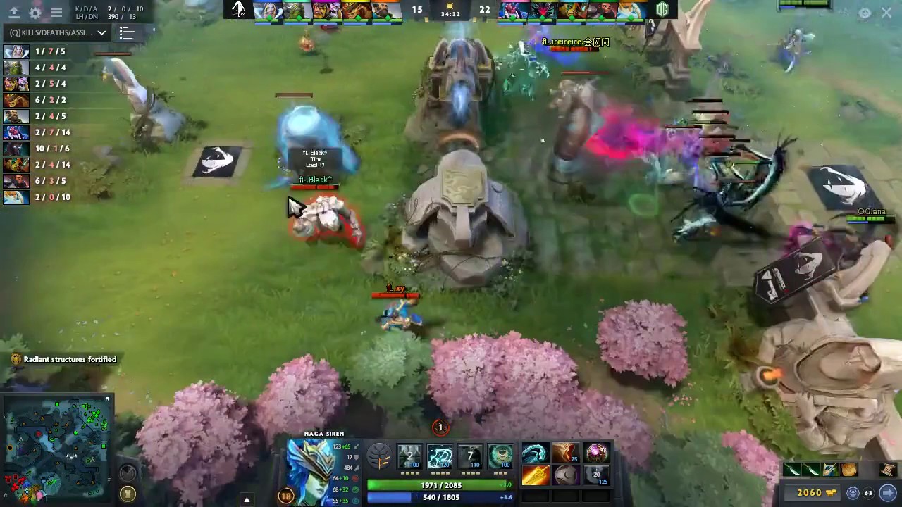 Kiev Major 2017 : OG vs Faceless : n0tail Naga Siren Game 1 Highlights