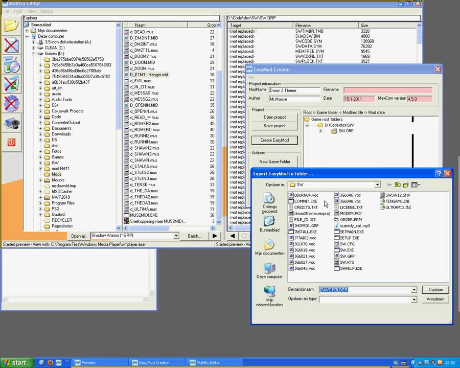 MultiEx Commander - EasyMod Tutorial 1