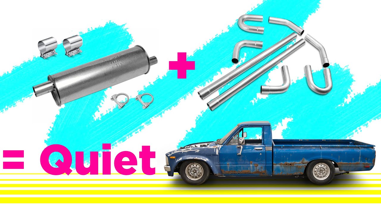 How to Build a Custom Exhaust at Home - Toyota Pickup Truck