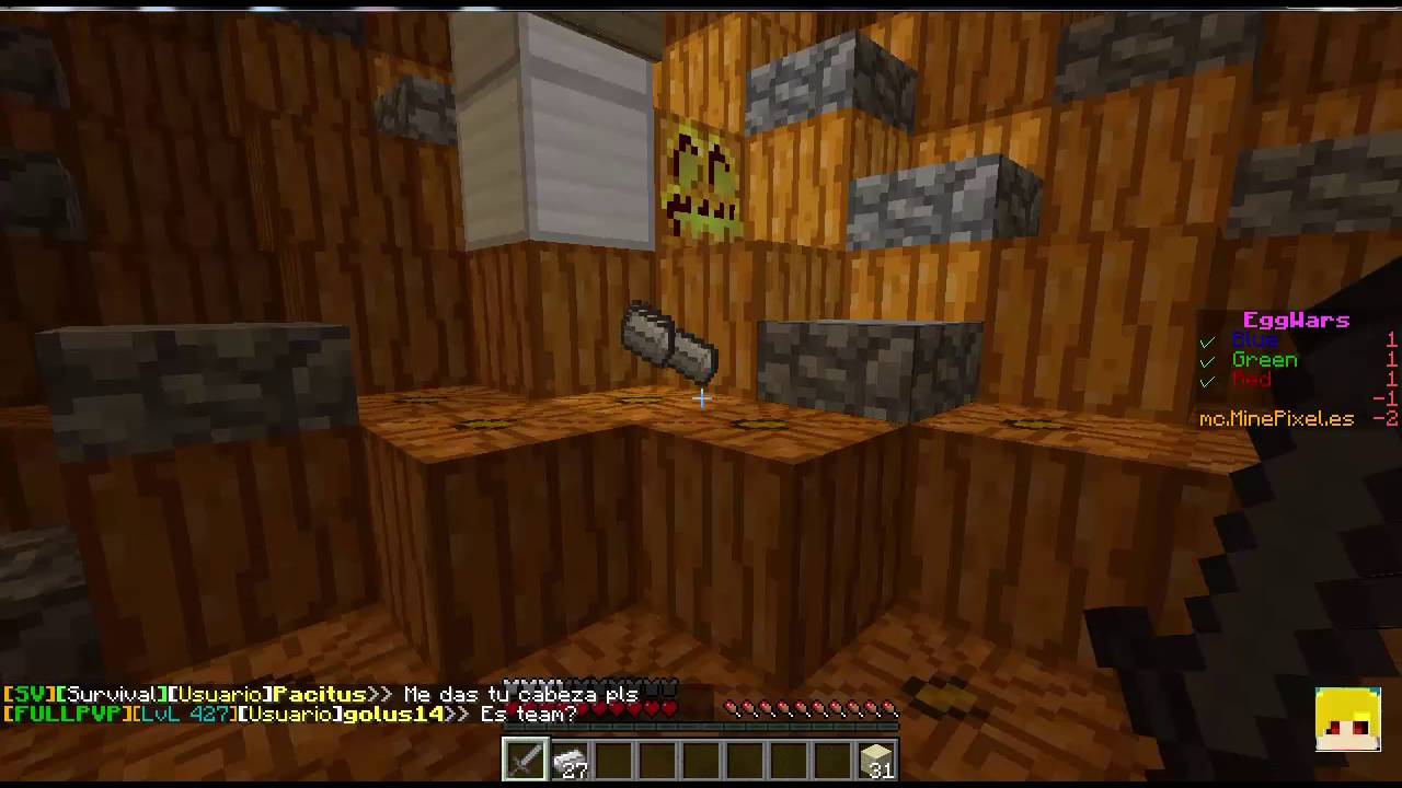 Protegiendo al Rey Huevo (eggwars) | EdoUchiha