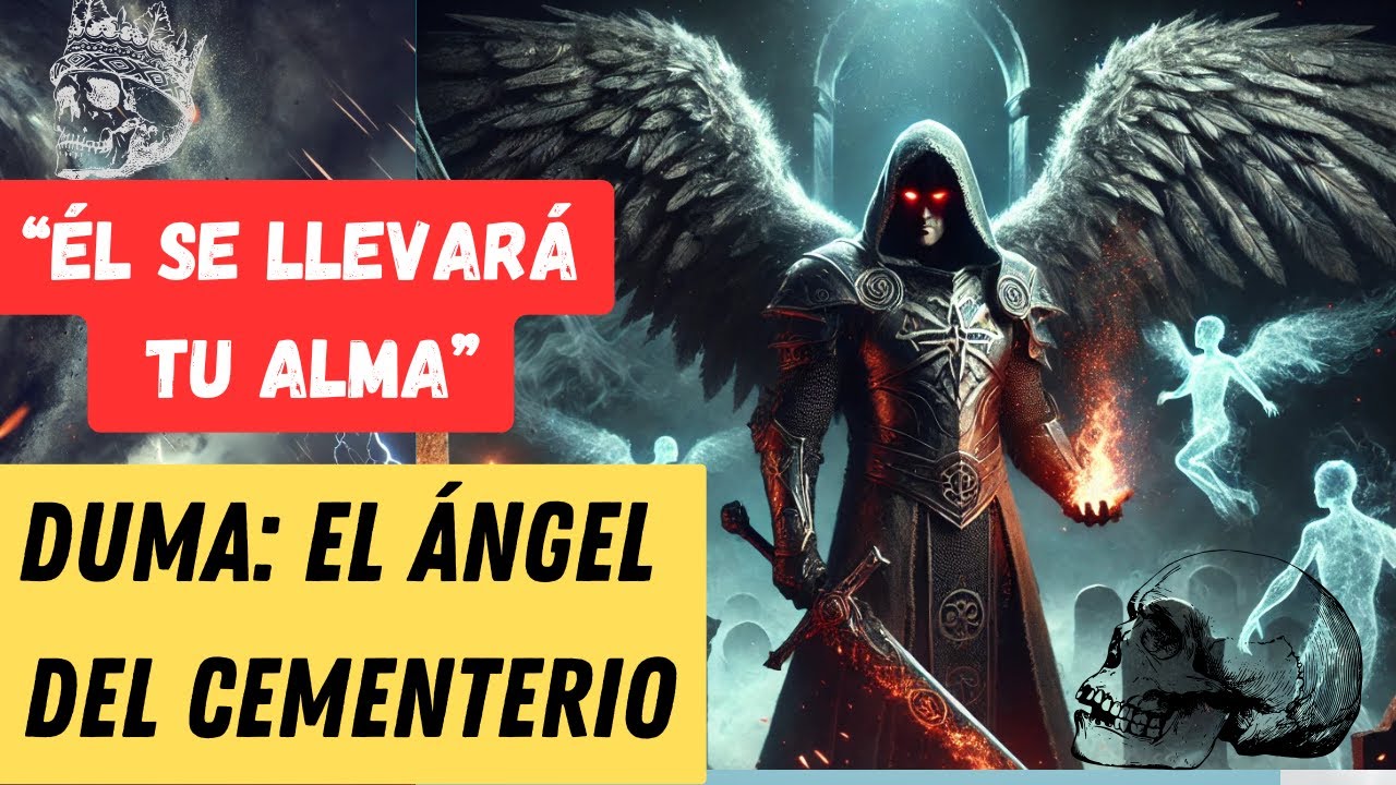 Duma: El Ángel del Cementerio y Guardián de los Muertos en la tradición Hebrea