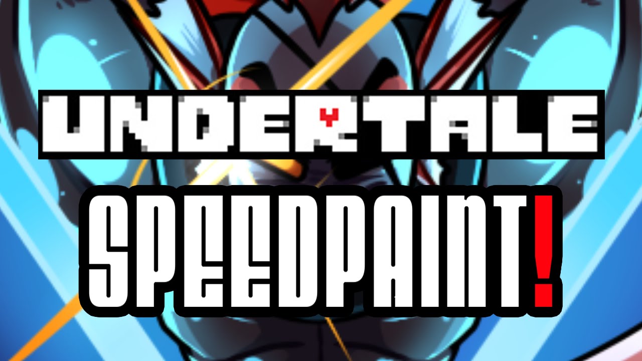 SPEEDPAINT :: Undertale Fanart Collection 4 :: Undyne