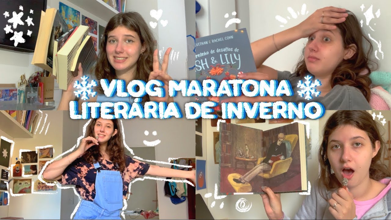eu falando que vou ler mas chega na hora e.... não leio 🤪 | maratona literária de inverno 2021