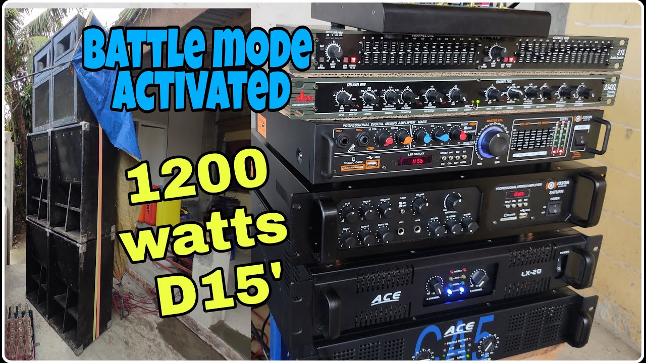 ACE POWER AMPLIFIER Bass Test Sound Check 2021, Ace Ca5, Ace Lx20 Budget Amplifier