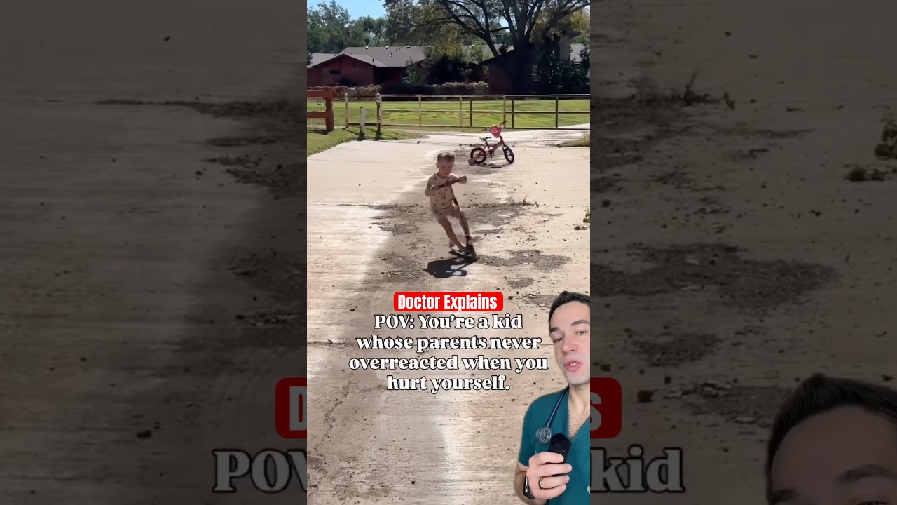 Как реагировать, если ваш ребенок упал!