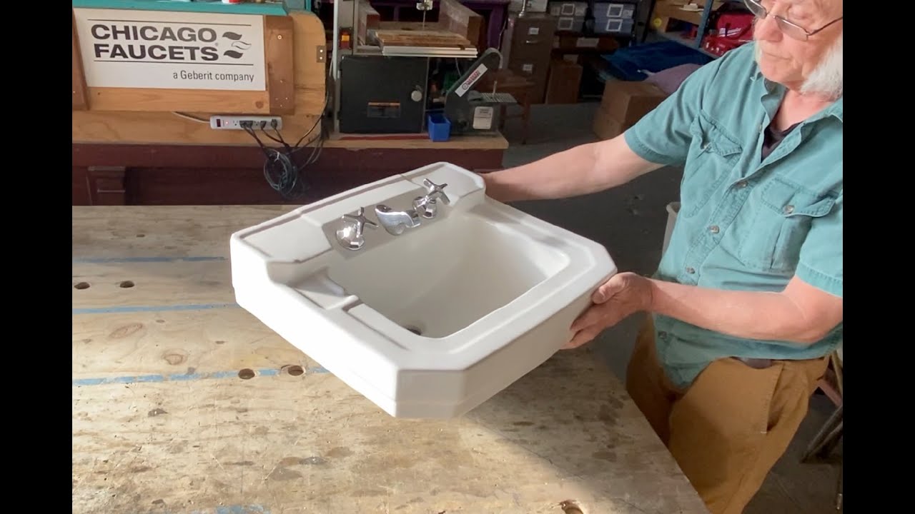 1930s Case Wall Mount Sink - The Sink Factory