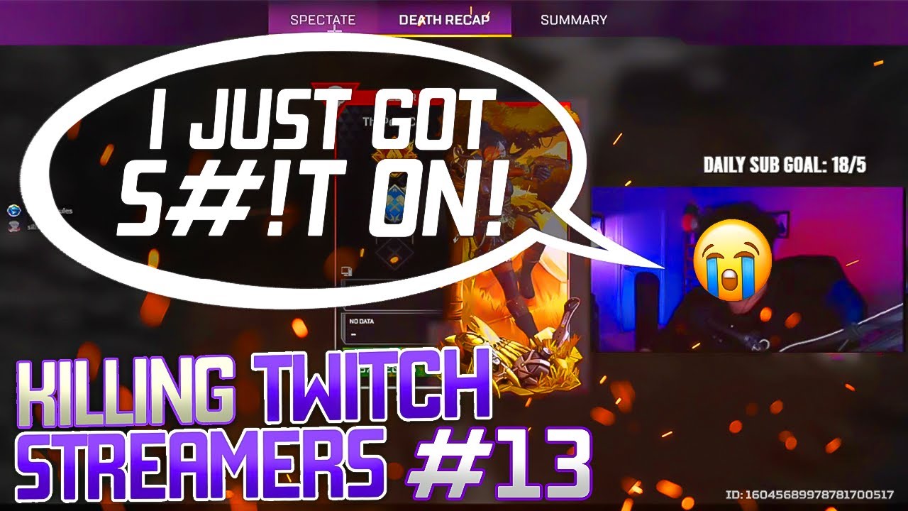USING MOVEMENT TO KILL TWITCH STREAMERS IN APEX LEGENDS #13