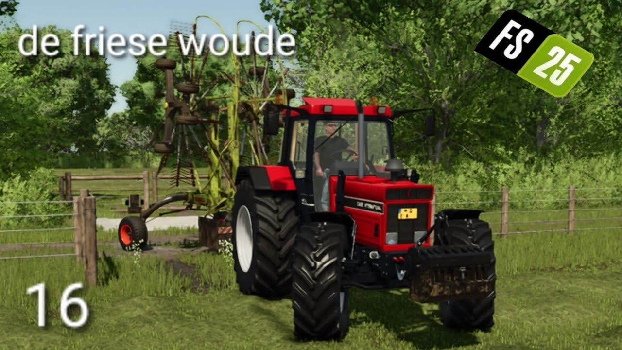 gras maaien en harken|de friese woude #16 FS25