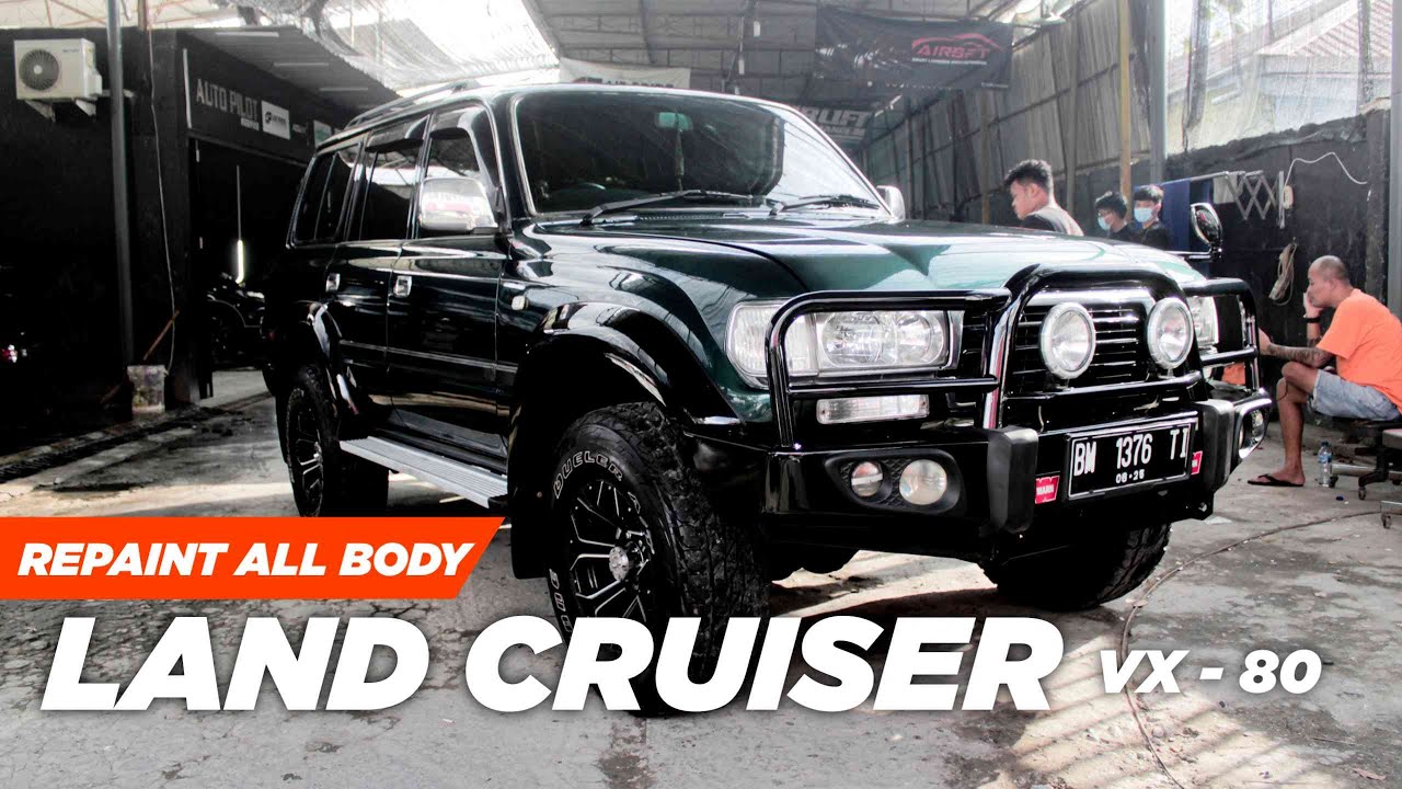 НОСТАЛЬГИЧЕСКАЯ РЕСТАВРАЦИЯ АВТОМОБИЛЯ 90-Х - TOYOTA LAND CRUISER VX-80