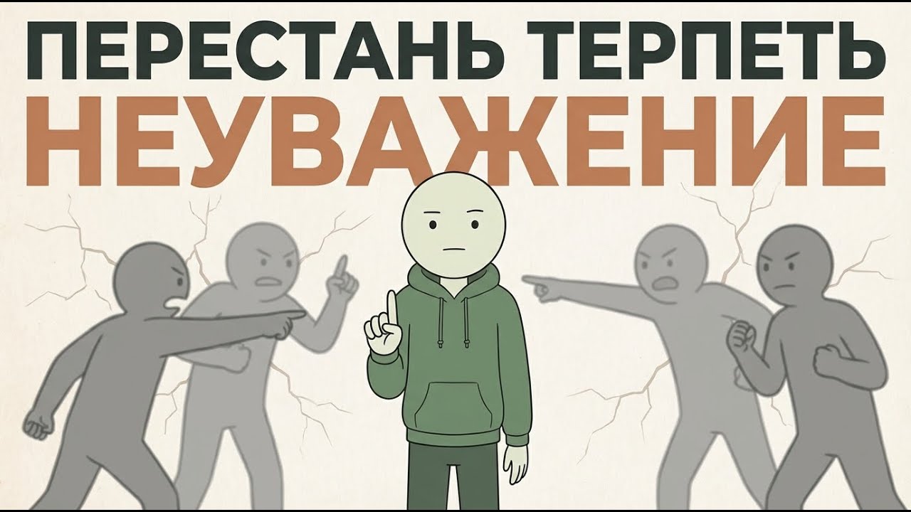 Как вести себя с людьми, которые тебя не уважают