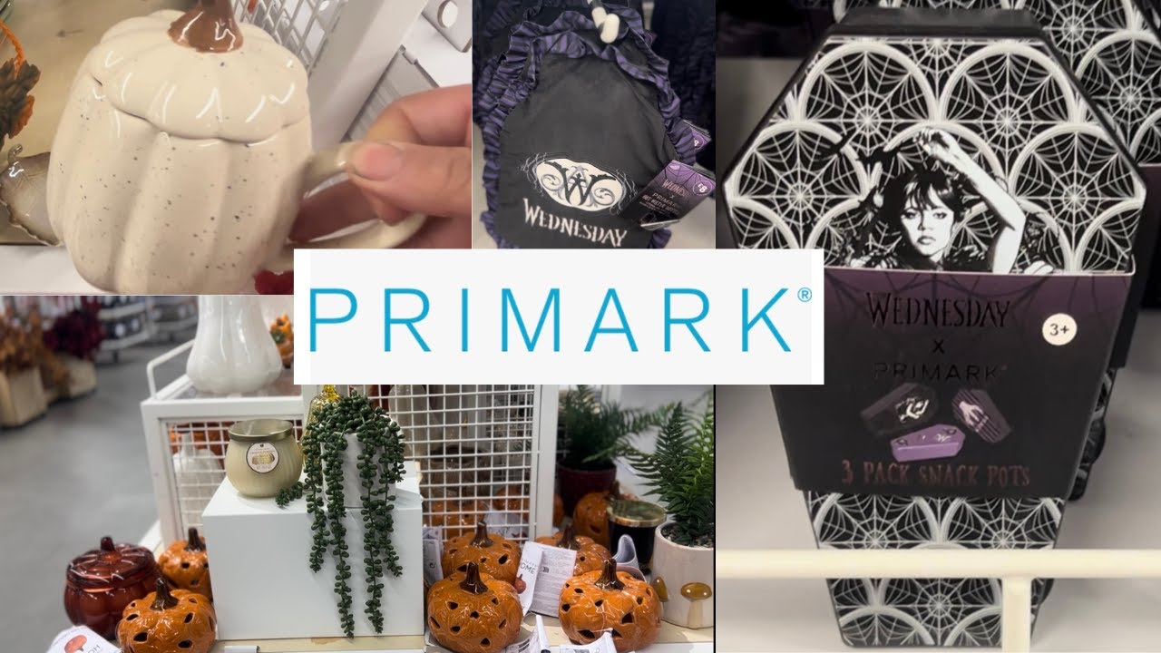 What's New In Primark Autumn 2025|Wednesday Addams Range