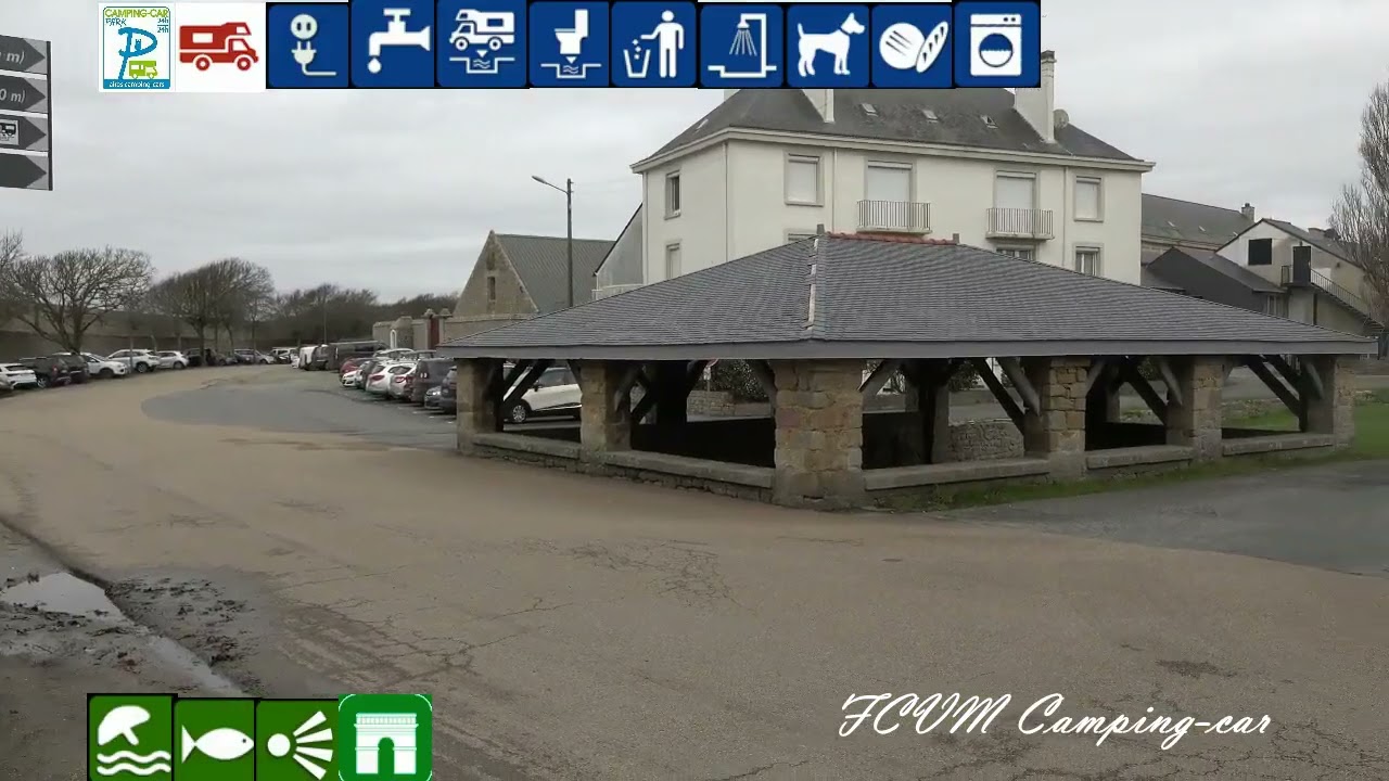 Aire de camping car Port Louis