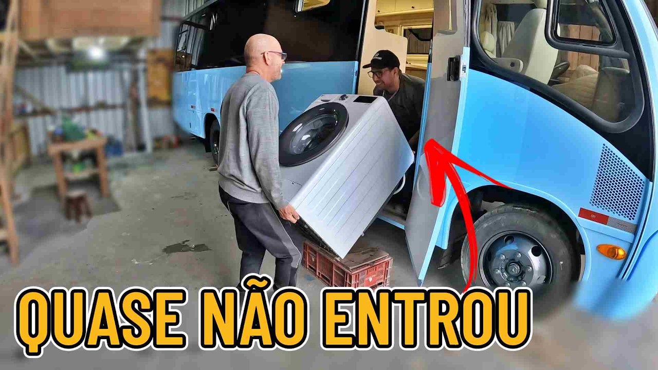 INMETRO do MOTORHOME e TELHADO da CASA CONTAINER
