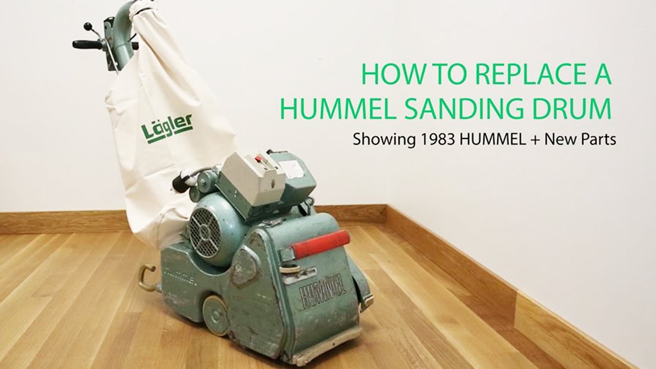 The How to Replace a Sanding Drum Video | Lägler HUMMEL