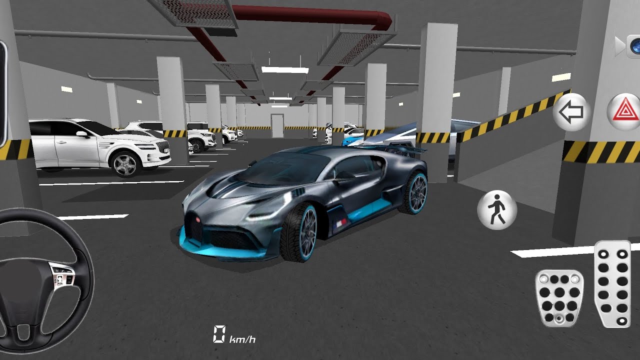 New  Bugatti car Stinger in Parking Building - 3D Driving Class 2026 - best Android - gameplay