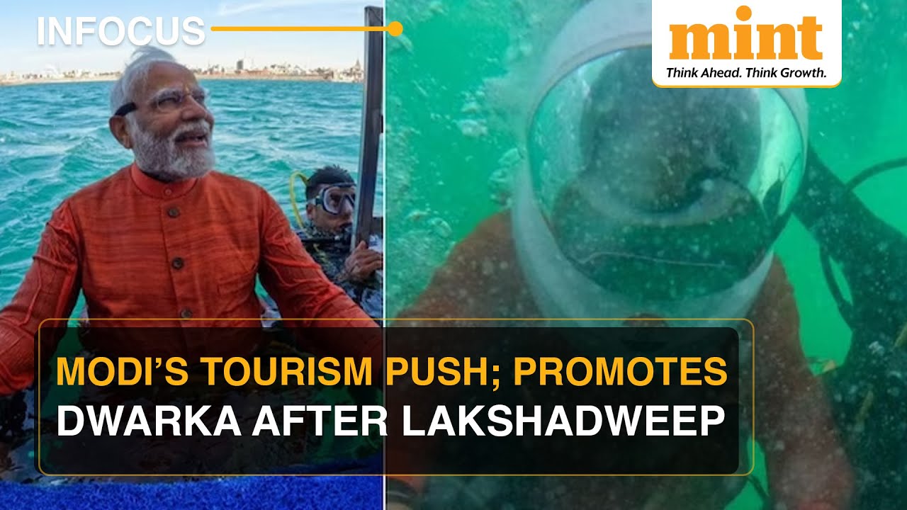 Modi&rsquo;s Tourism Push: Inaugurates &lsquo;Sudarshan Setu&rsquo; In Dwarka, Submarine Tourism Next | Watch