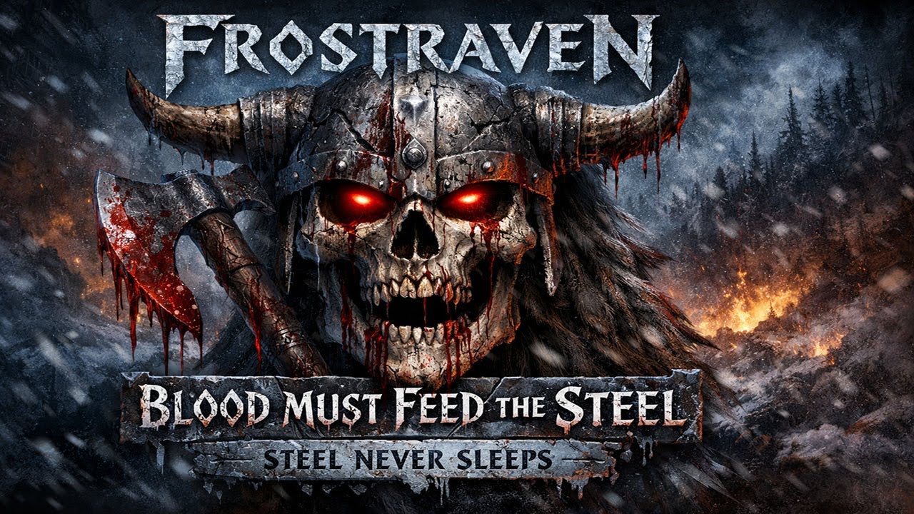 FrostRaven – Blood Must Feed the Steel (Thrash Viking Heavy Metal)
