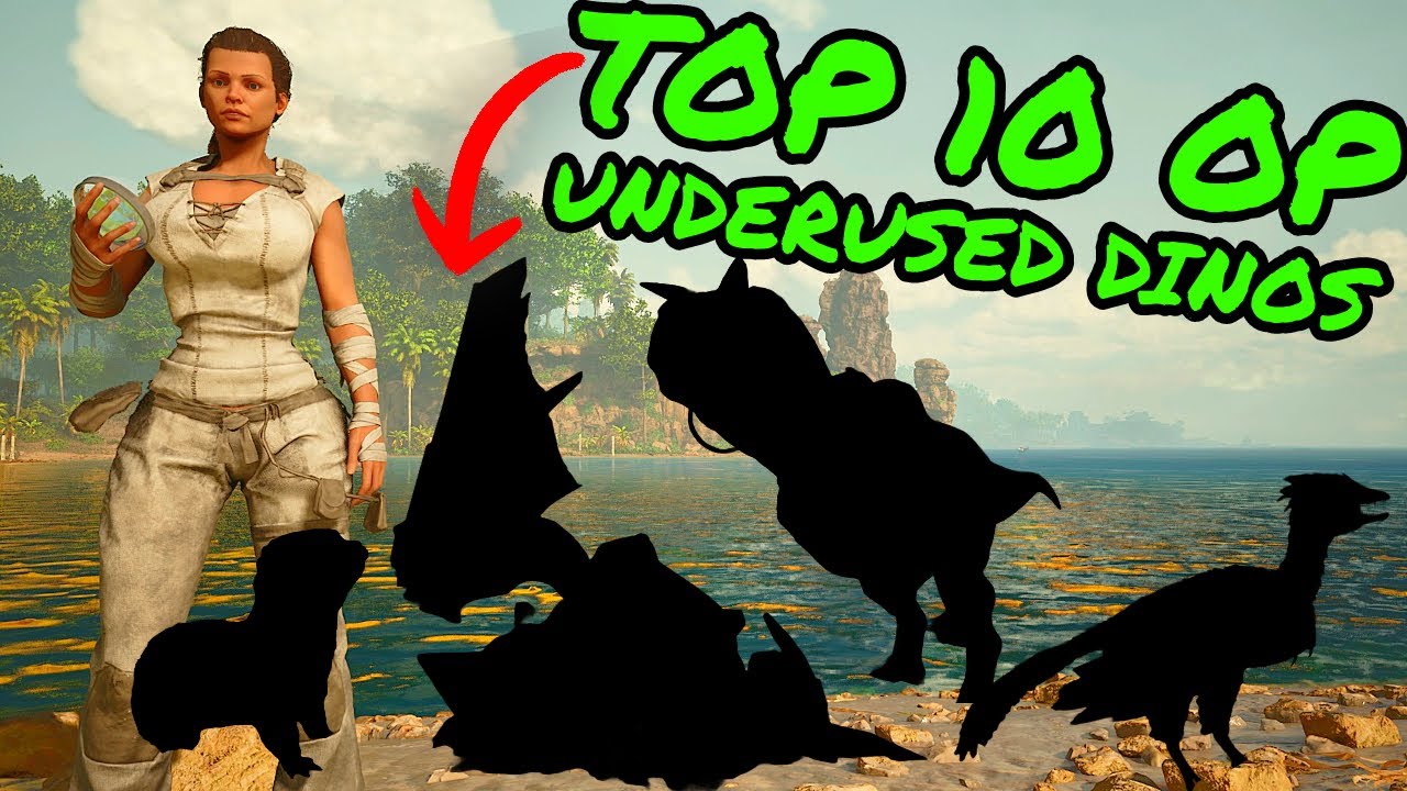 TOP 10 Overpowered UNDERUSED Creatures in Ark Survival Ascended!!!