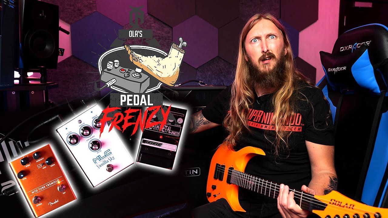 PEDAL FRENZY - DOD Deathmetal, MLC Vanilla Sky, Fender Tube Tremolo