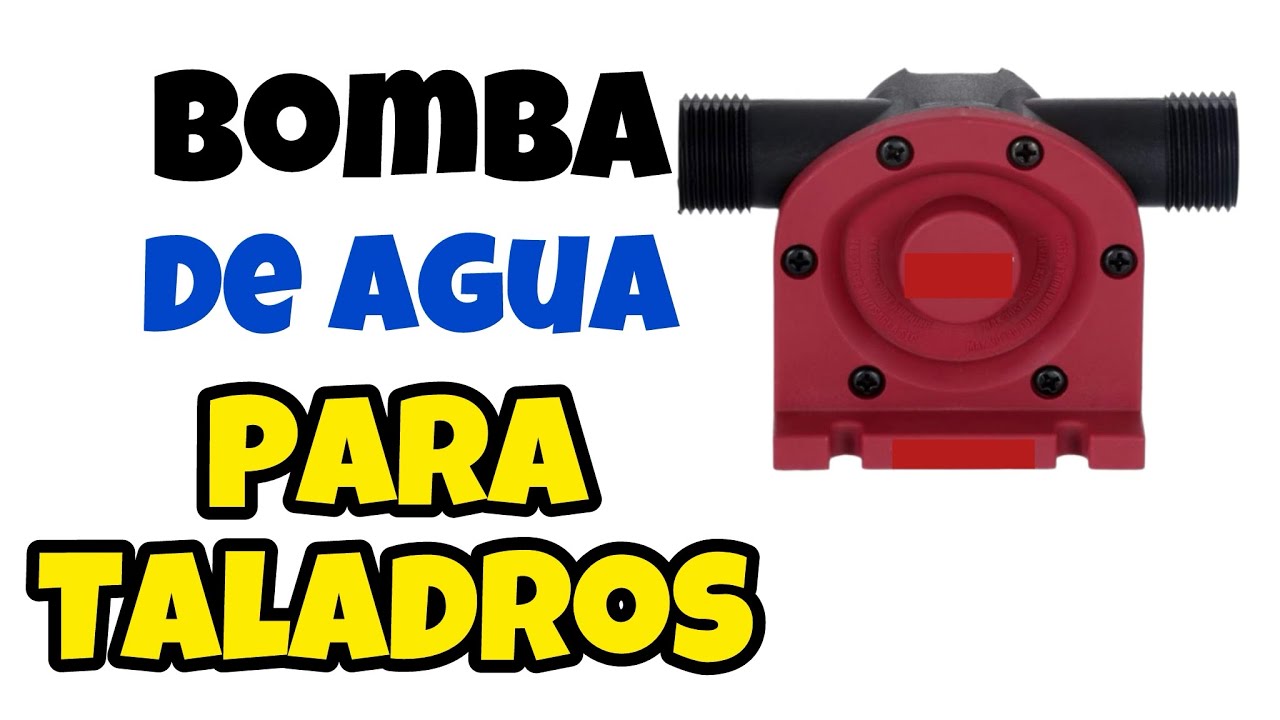 Bomba de Agua Para Taladro