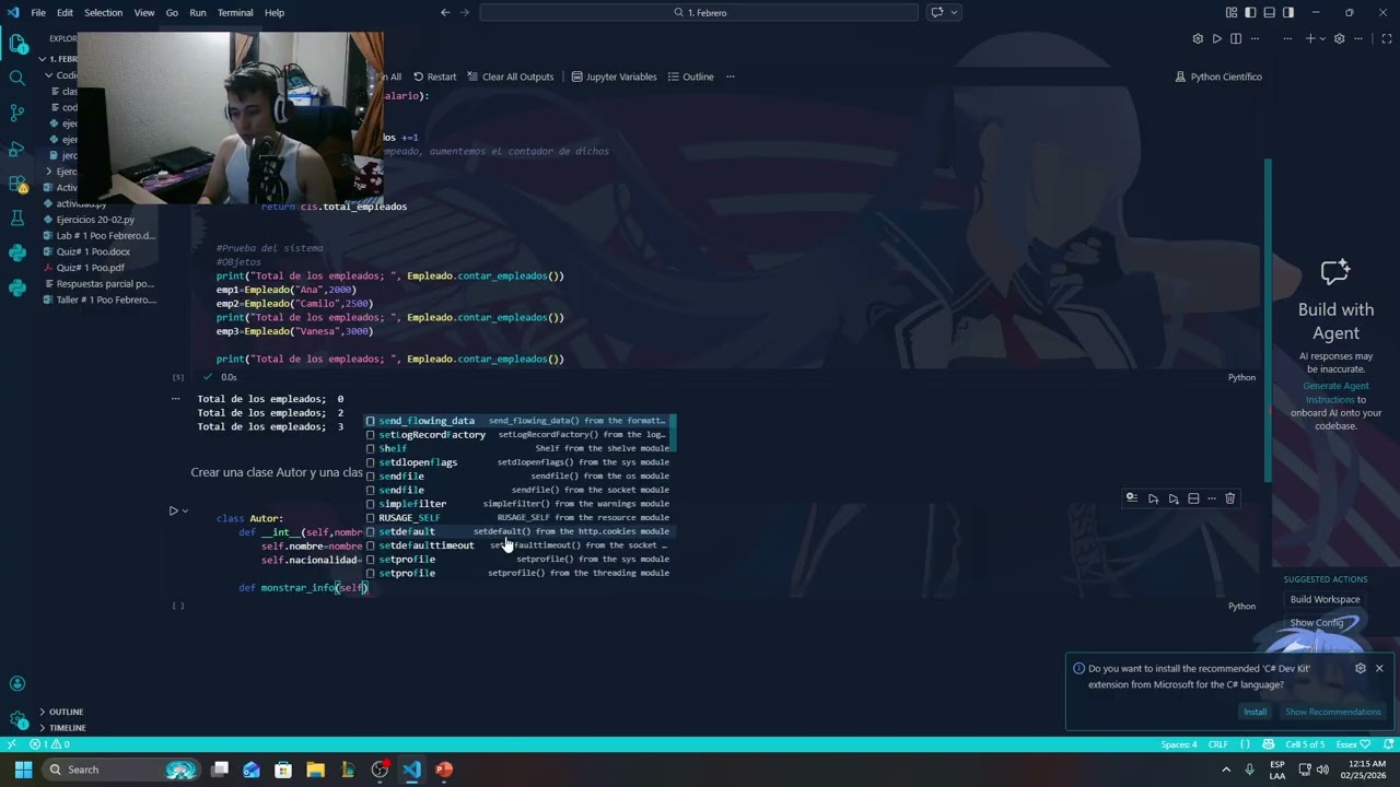 Ejericcios programacion modularidad y metodos estaticos