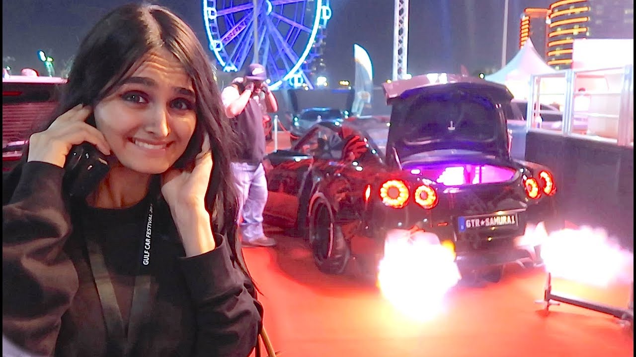 DUBAI'S CRAZIEST CARS *FLAME THROWER* !!!