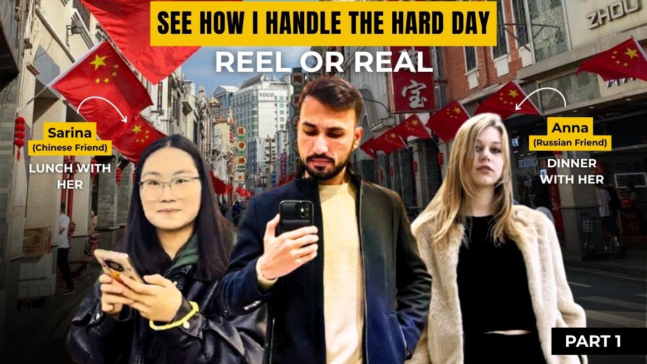 Reel or Real? How I Handle a Hard Day in China | LUNCH VLOG | PART 1 | Arsalan Shar