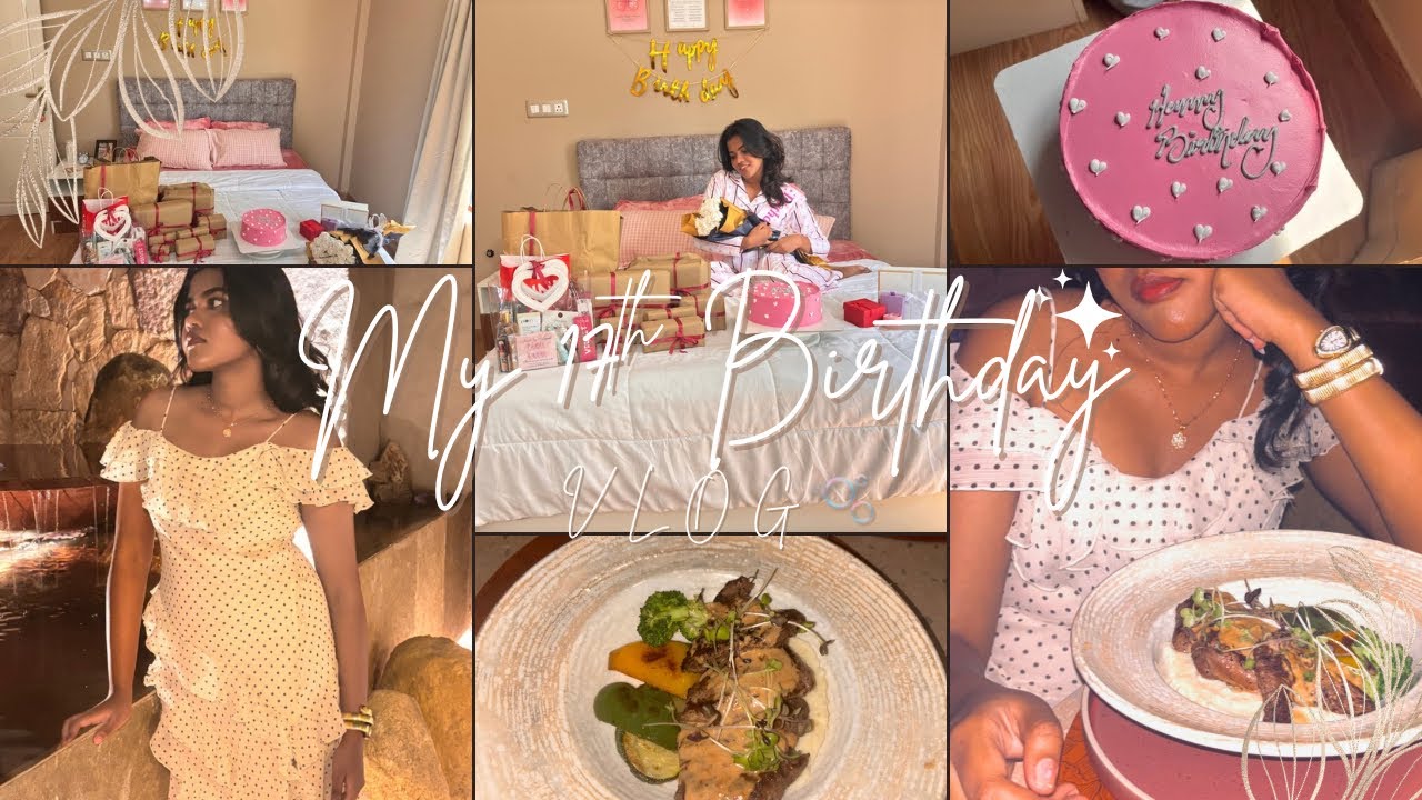 I turned 17✨(gifts,decor,cake cutting)