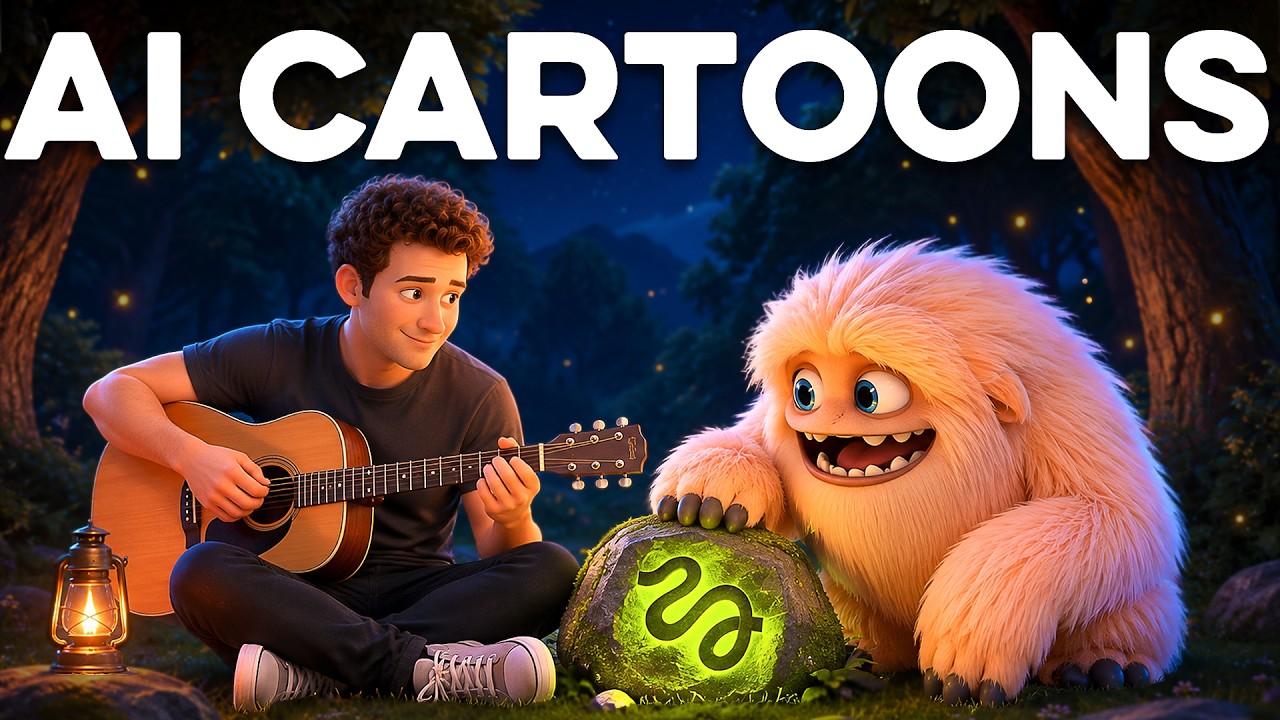 How to Make AI Cartoon Videos with Higgsfield (No Drawing)