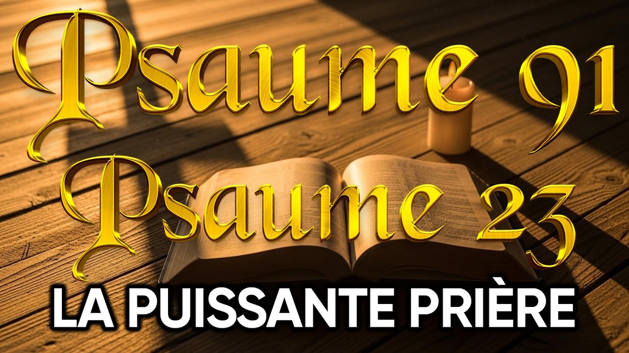 PRIÈRES POUR LE 02 MARS PSAUME 91 ET PSAUME 23   DEUX DES PRIÈRES LES PLUS PUISSANTES DE LA BIBLE 🙏