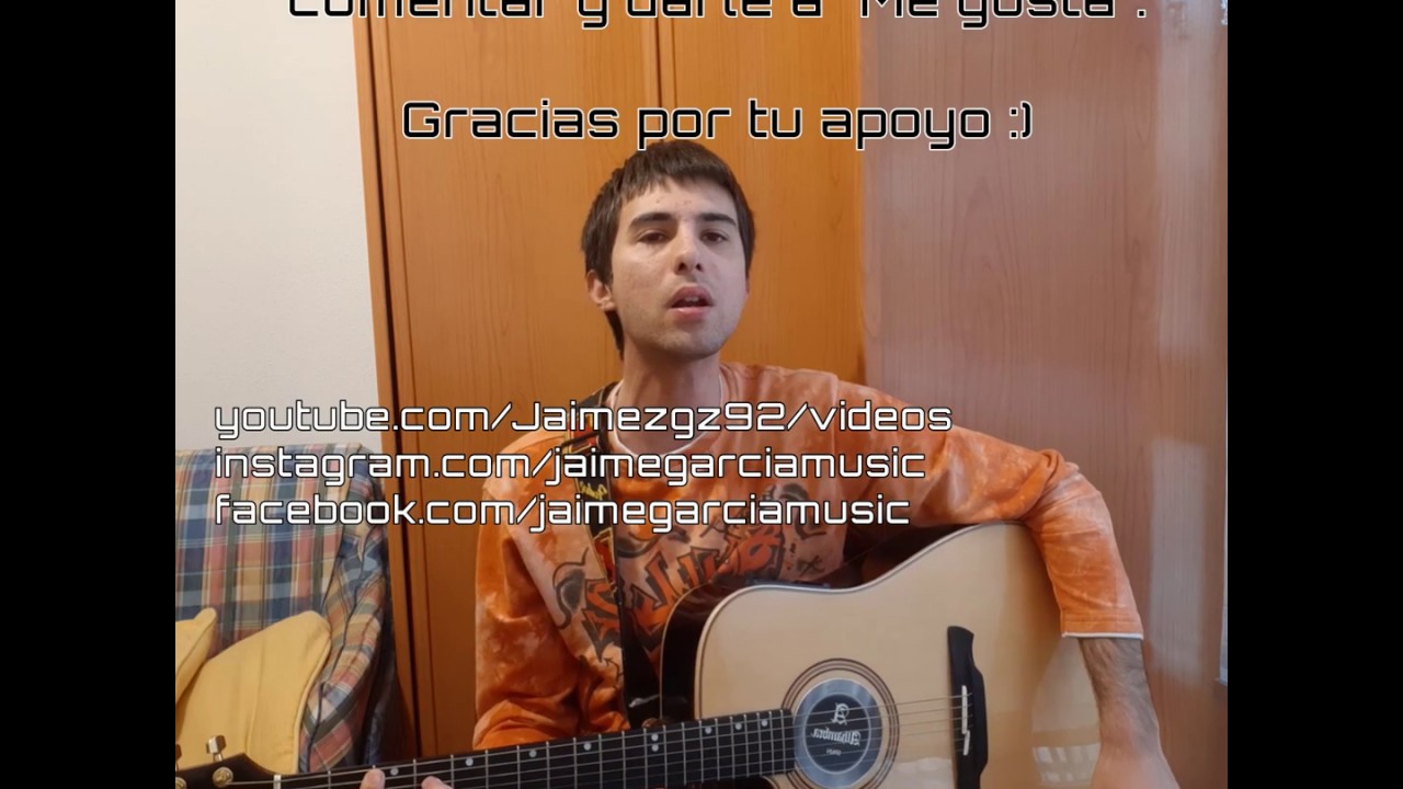 Getsemaní (Jesucristo Superstar) - Cover a guitarra y voz (Directo)